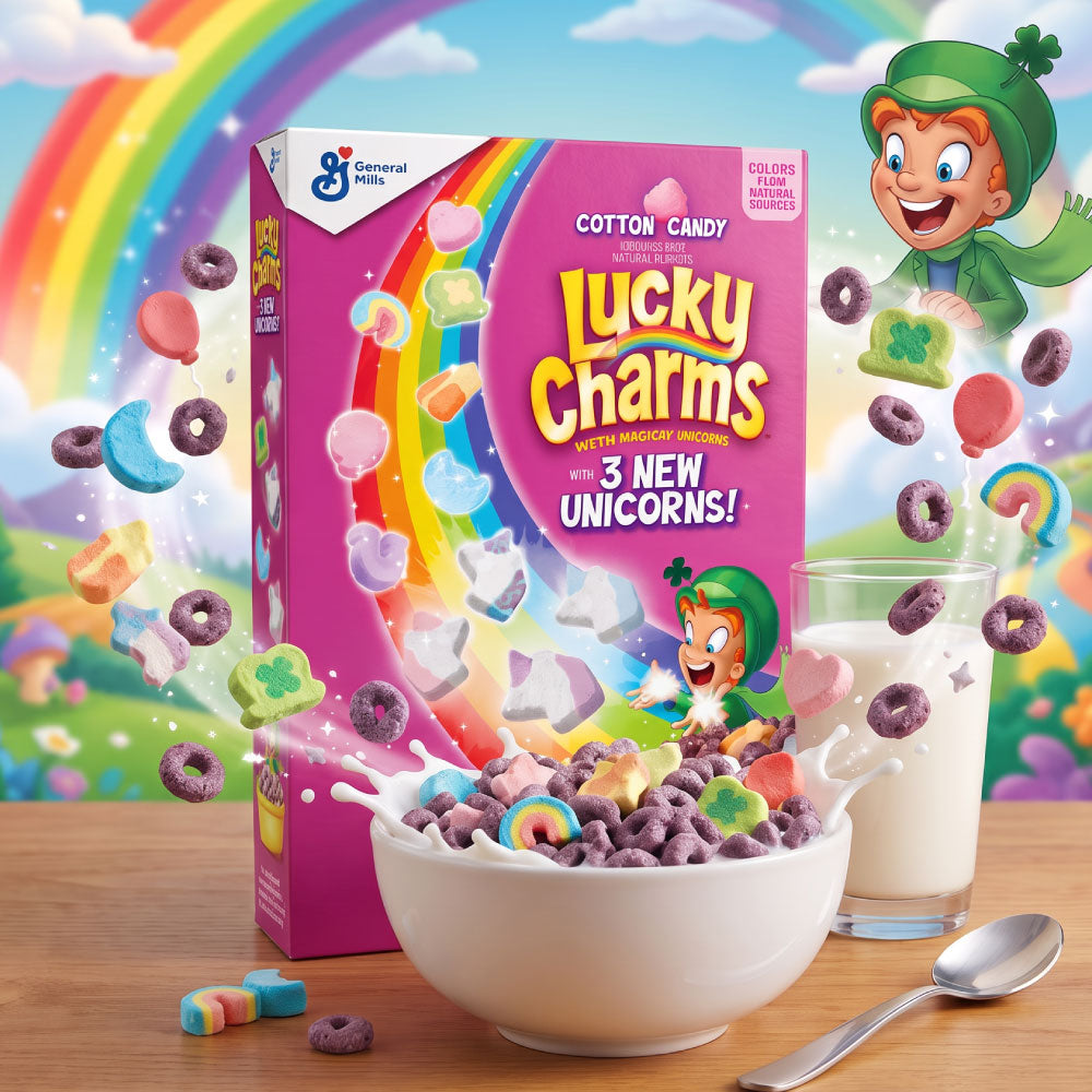 Algodón de azúcar Lucky Charm