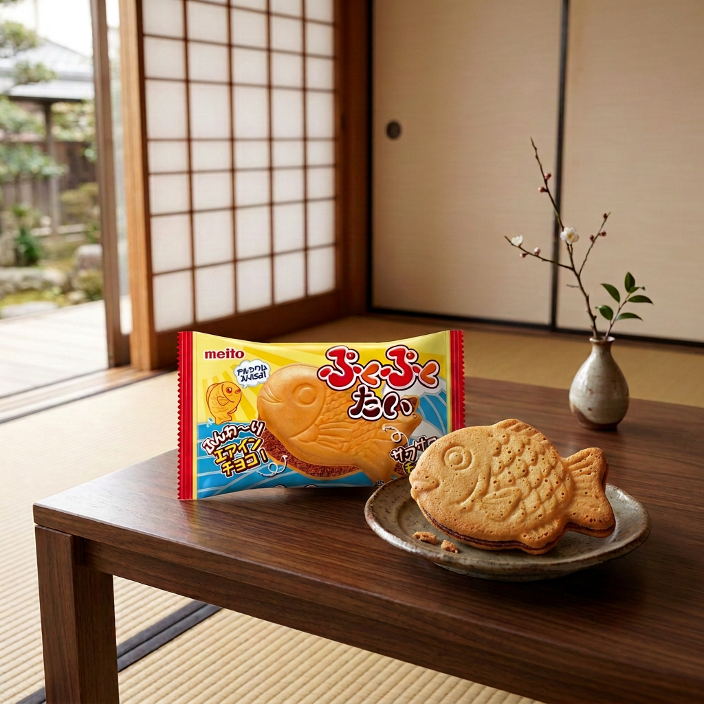 Meito Puku Puku Tai Chocolate