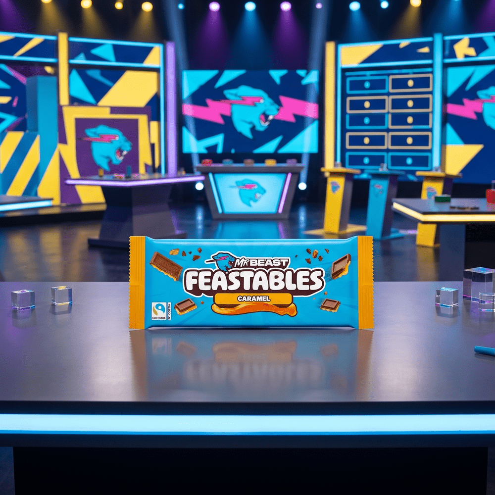 Chocolate Caramelo Mr Beast Feastables