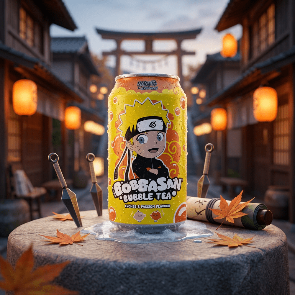 Naruto Bubble Tea Lichi y Maracuyá