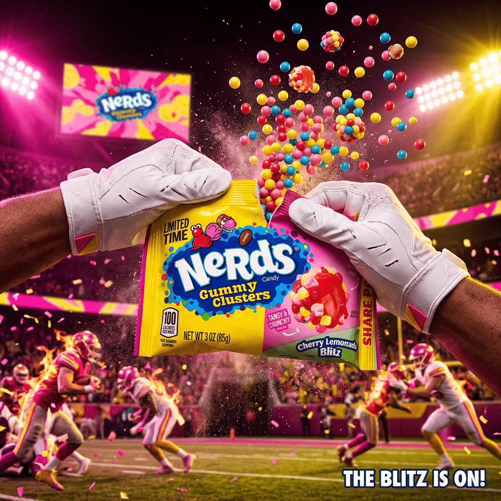 Caramelos Nerds Gummy Clusters Limonada Cereza