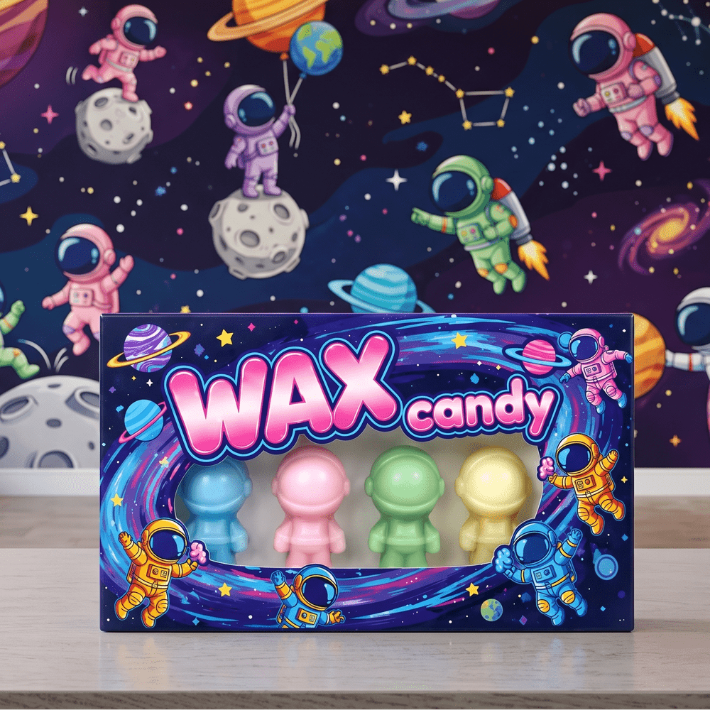 Nubbee Cera de Caramelo Astronautas