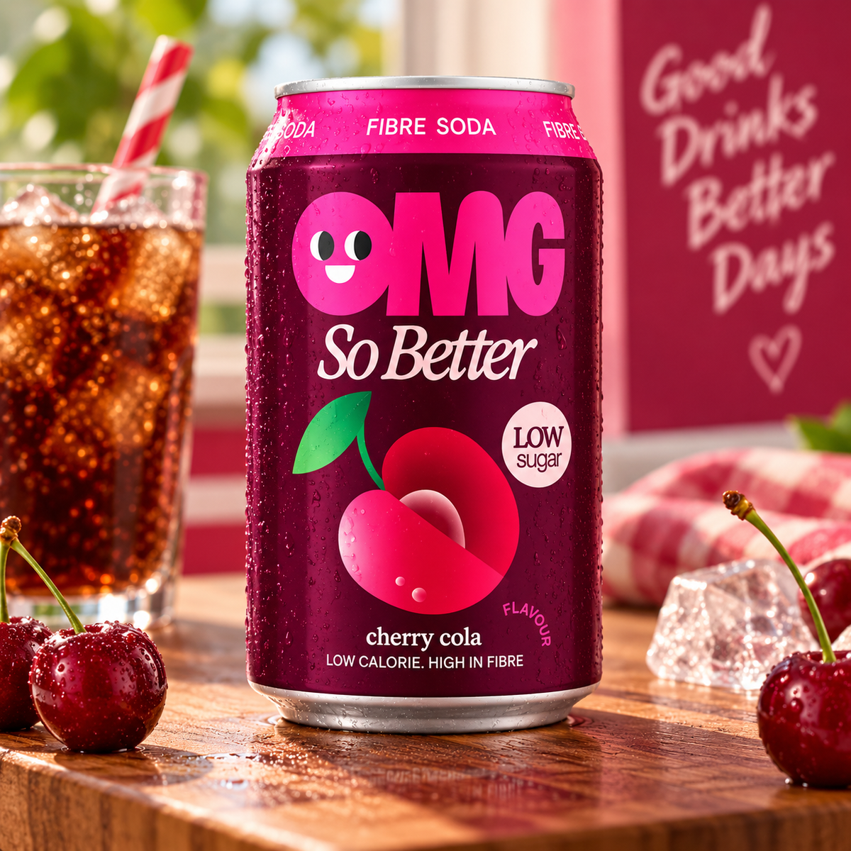 OMG So Better Cereza Cola