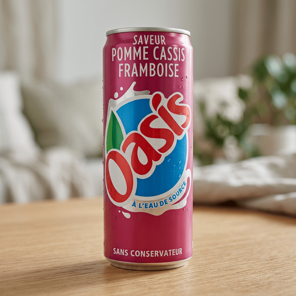 Oasis Manzana Grosella Negra y Frambuesa