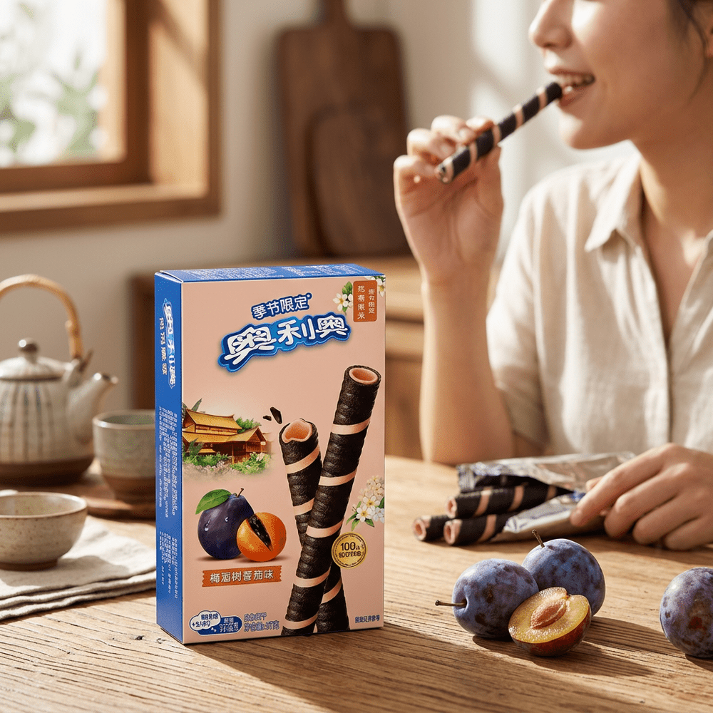 Oreo Rollito Crujiente Ciruela