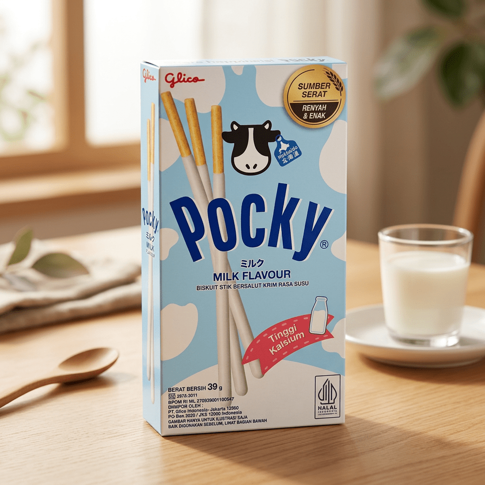 Pocky de leche