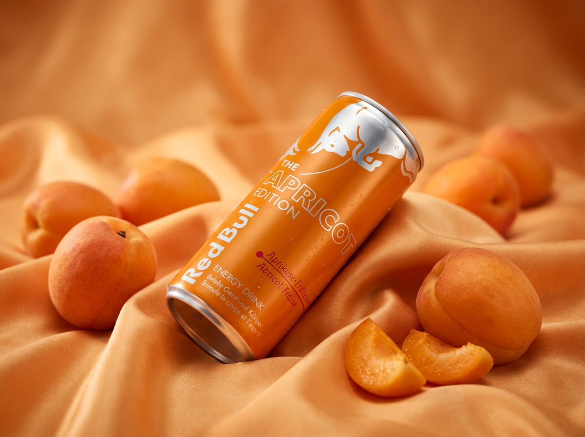 Red Bull Energy Drink Edición Albaricoque Albaricoque y Fresa