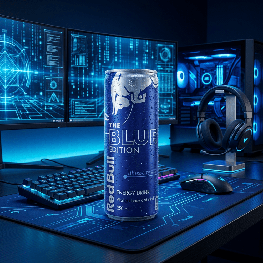 Red Bull Energy Drink Blue Edition Arándanos