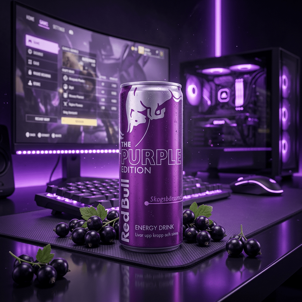Red Bull Energy Drink Edición Morada