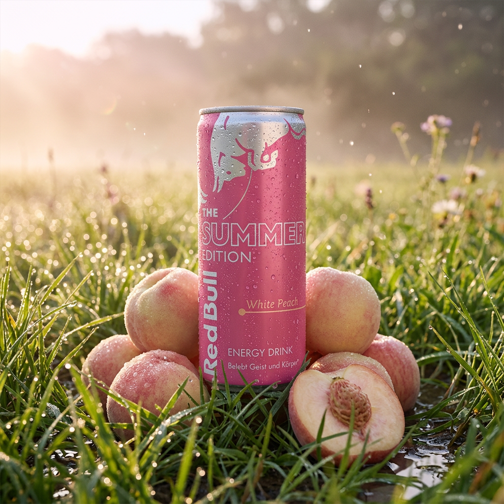 Red Bull Energy Drink The Summer Edition White Peach
