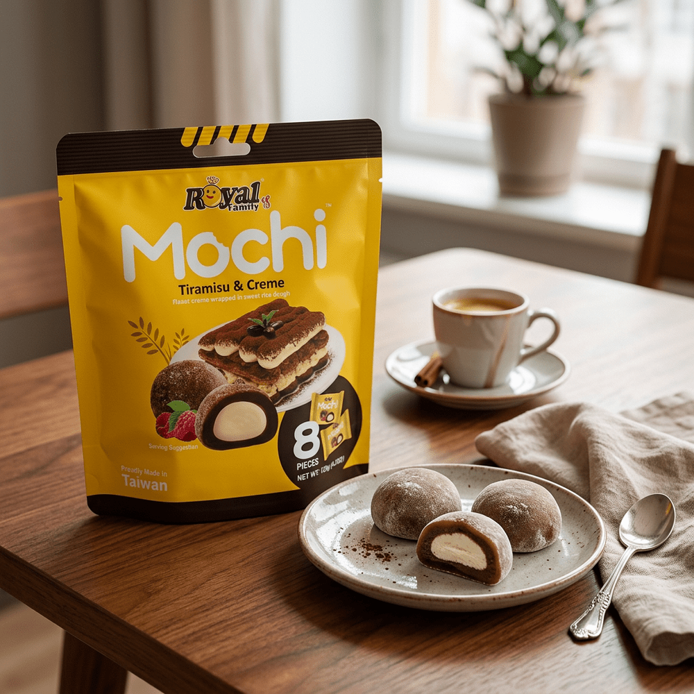 Royal Family Mochi Pequeños Crema y Tiramisú