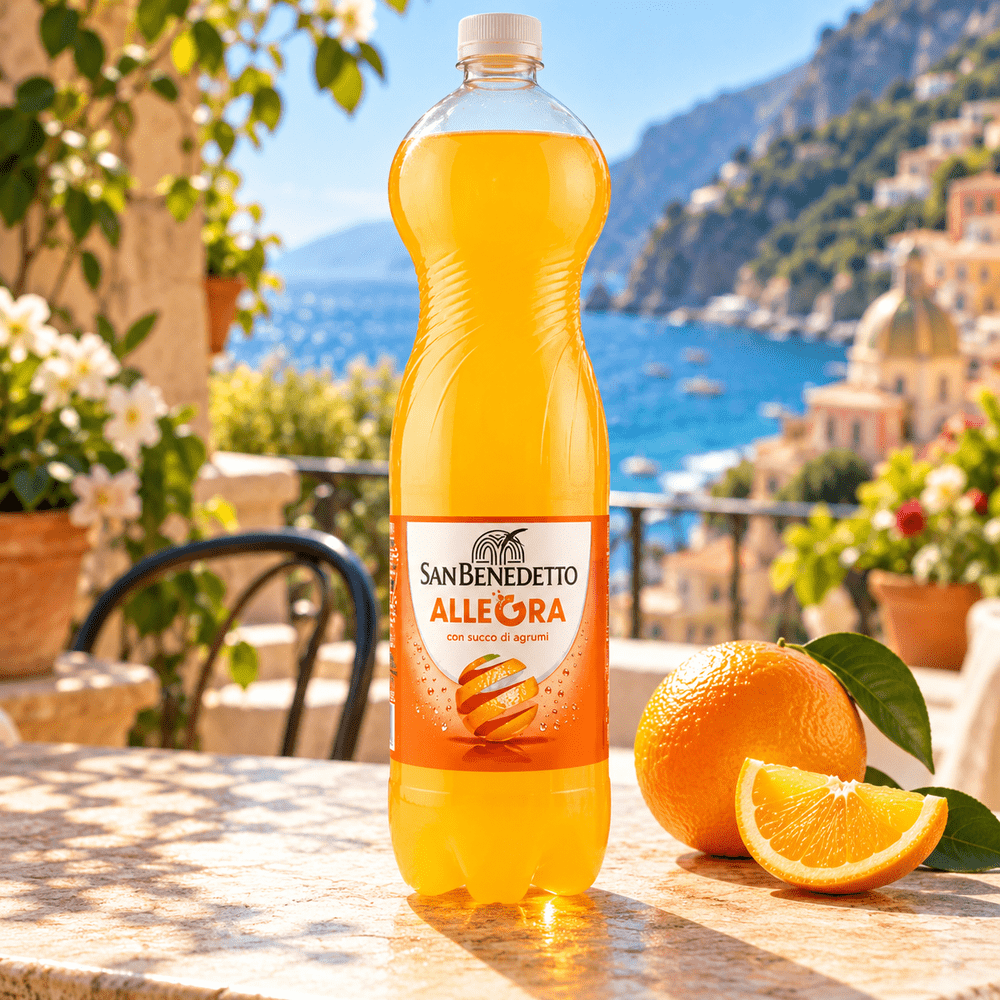 Botella San Benedetto Aranciata Allegra
