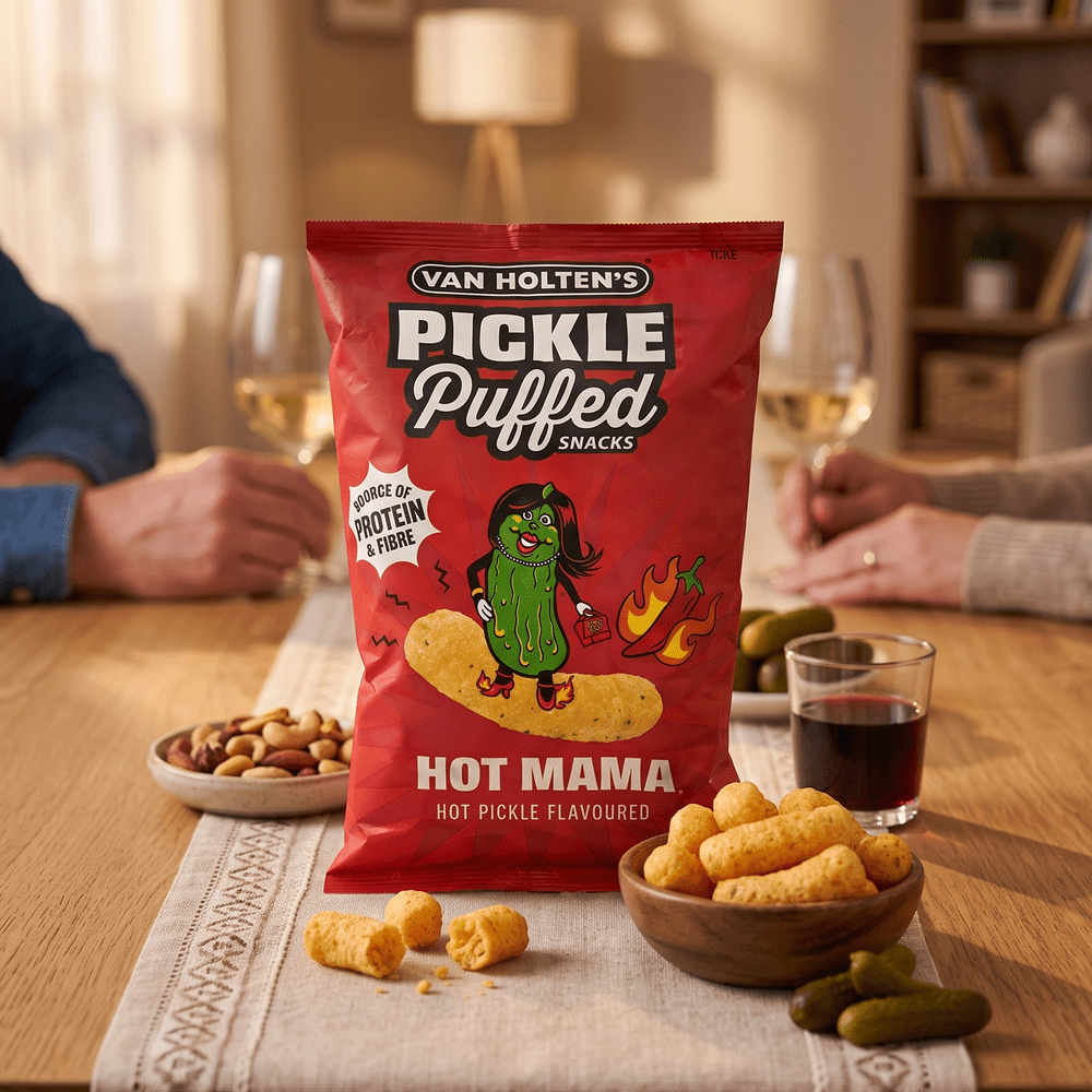 Van Holten's Aperitivos Inflados de Pepinillo Hot Mama