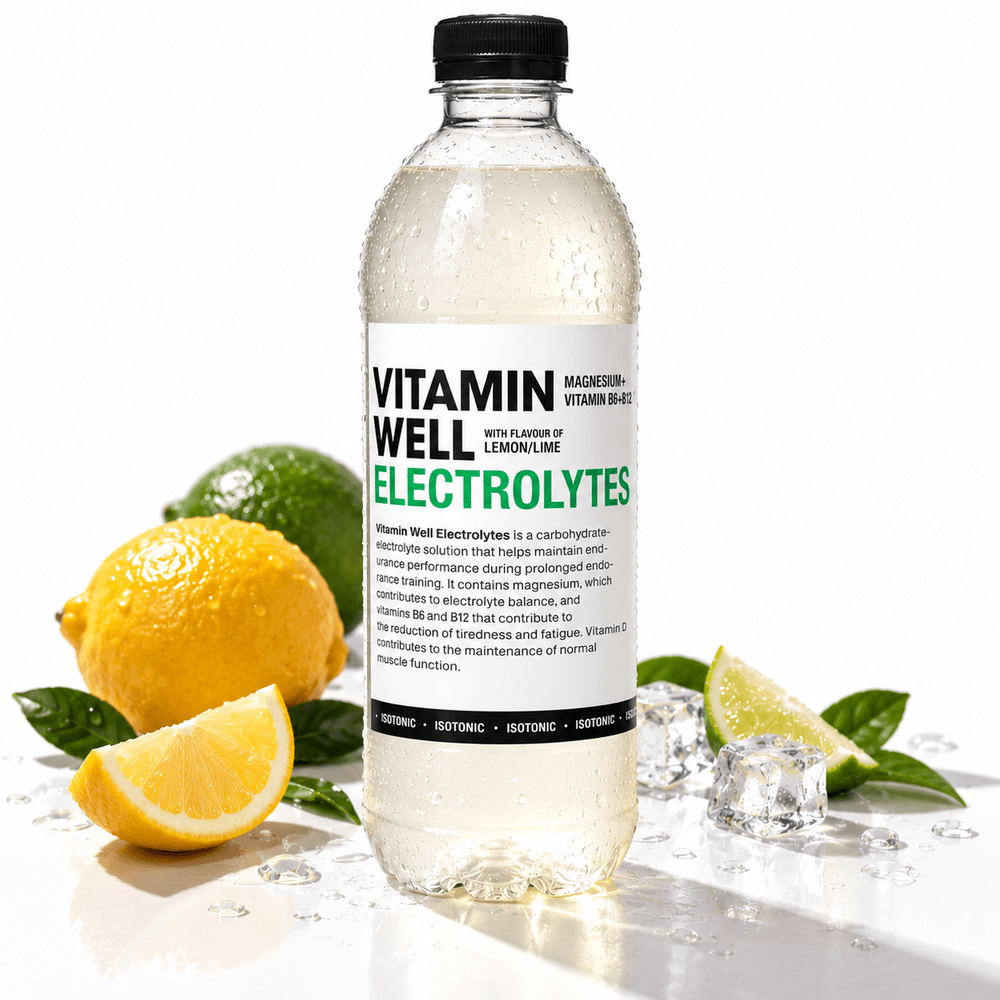 Bebida isotónica con electrolitos Vitamin Well