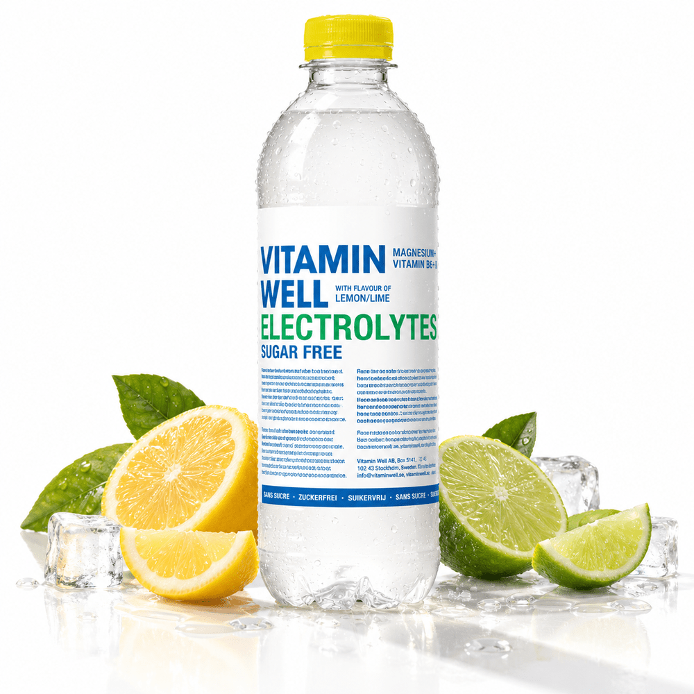 Vitamin Well con electrolitos sin azúcar