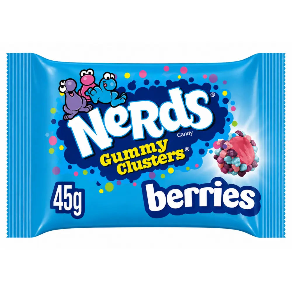 Nerds de Wonka, racimos de gomitas de frutos rojos