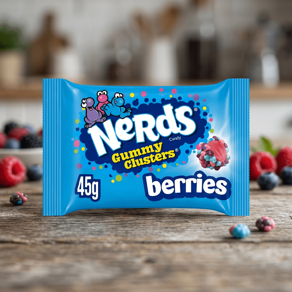 Nerds de Wonka, racimos de gomitas de frutos rojos