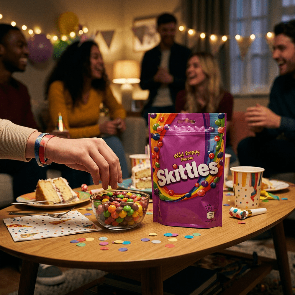 Bolsa de Skittles Sabor Bayas Silvestres