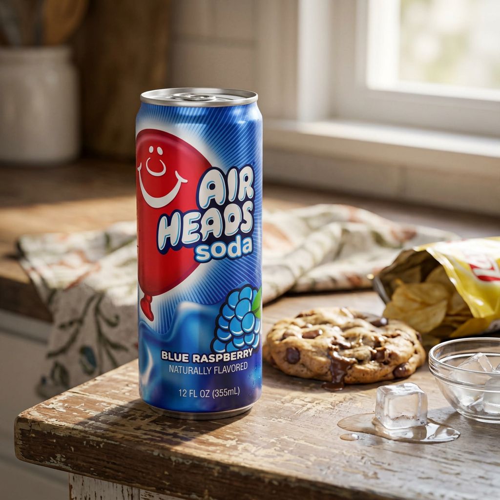 Refresco Airheads Frambuesa Azul