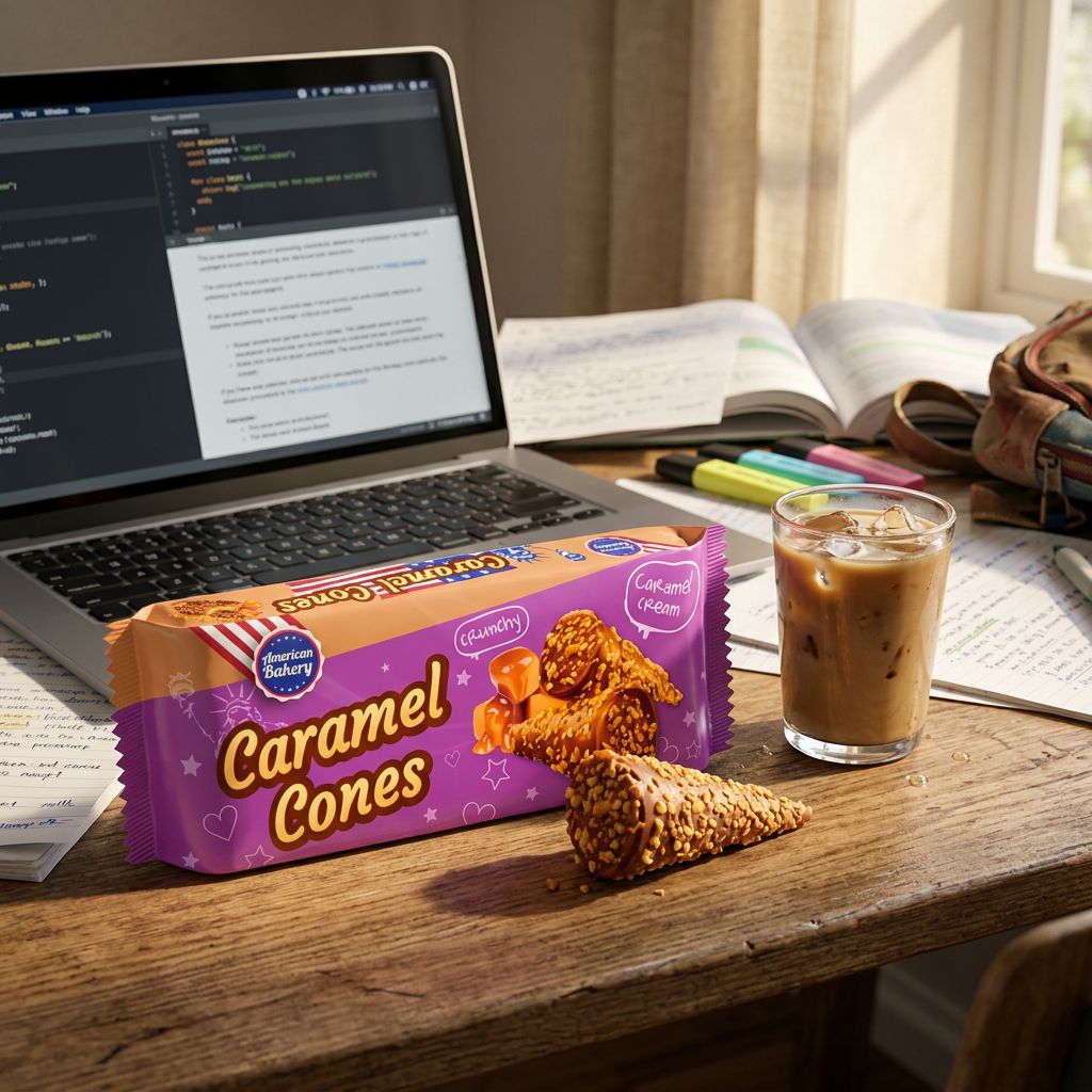 Conos Caramelo American Bakery
