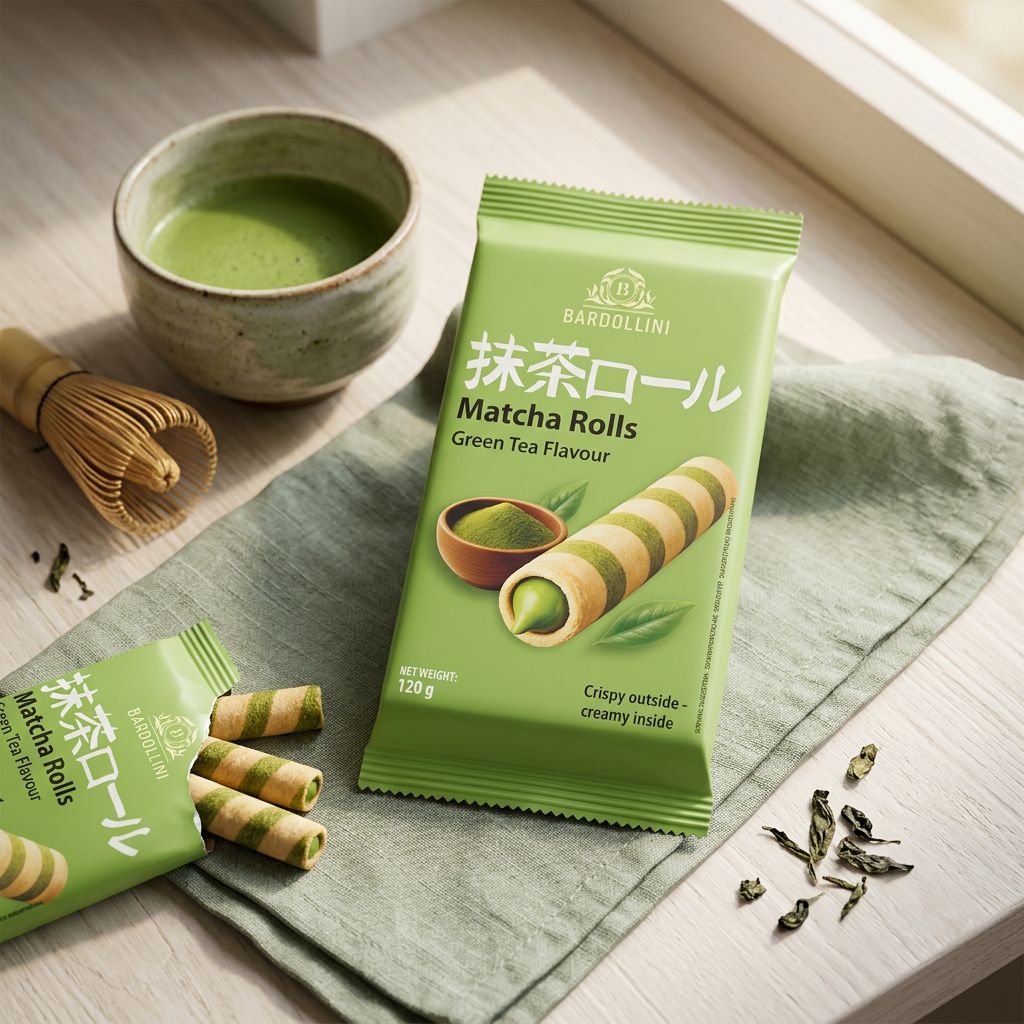 Bardollini Match Rolls Sabor Té Verde