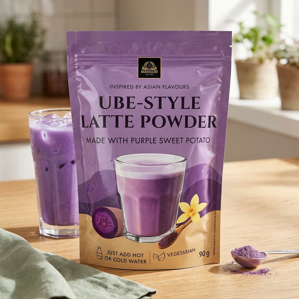 Bardollini Matcha estilo latte de ube