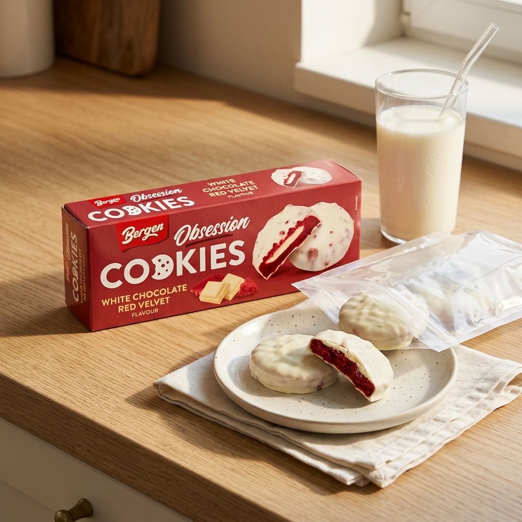 Bergen Obsession Cookies Terciopelo Rojo