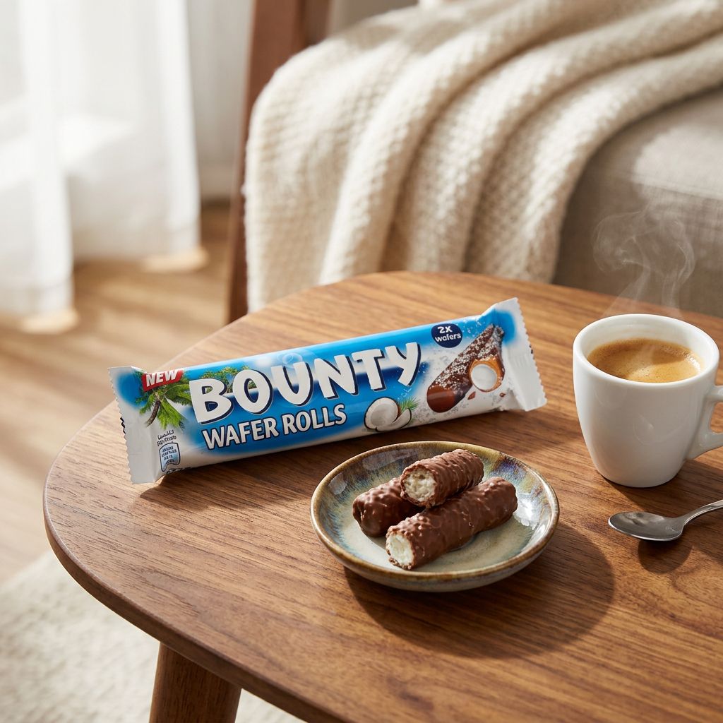 Rollos de oblea Bounty