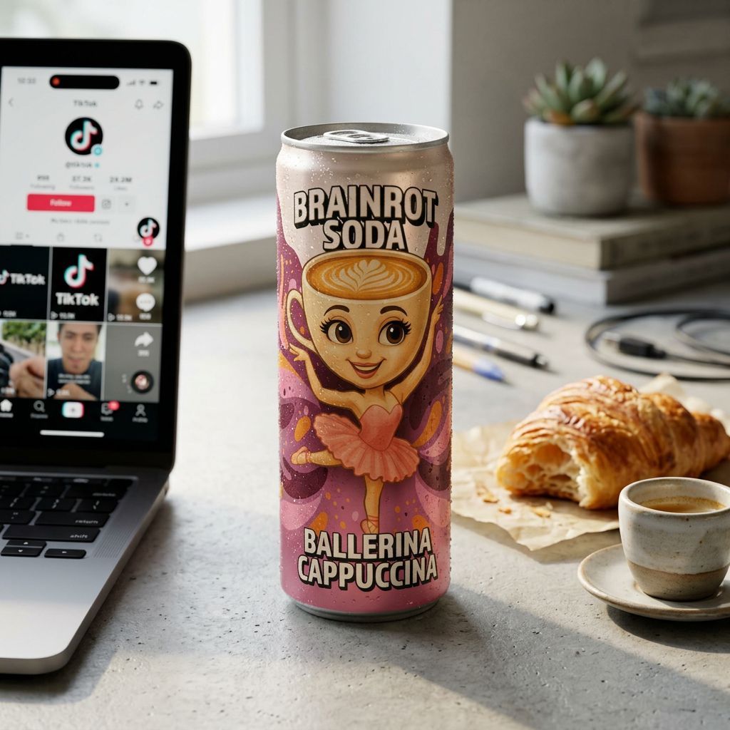 Brainrot Soda Bailarina Cappucina