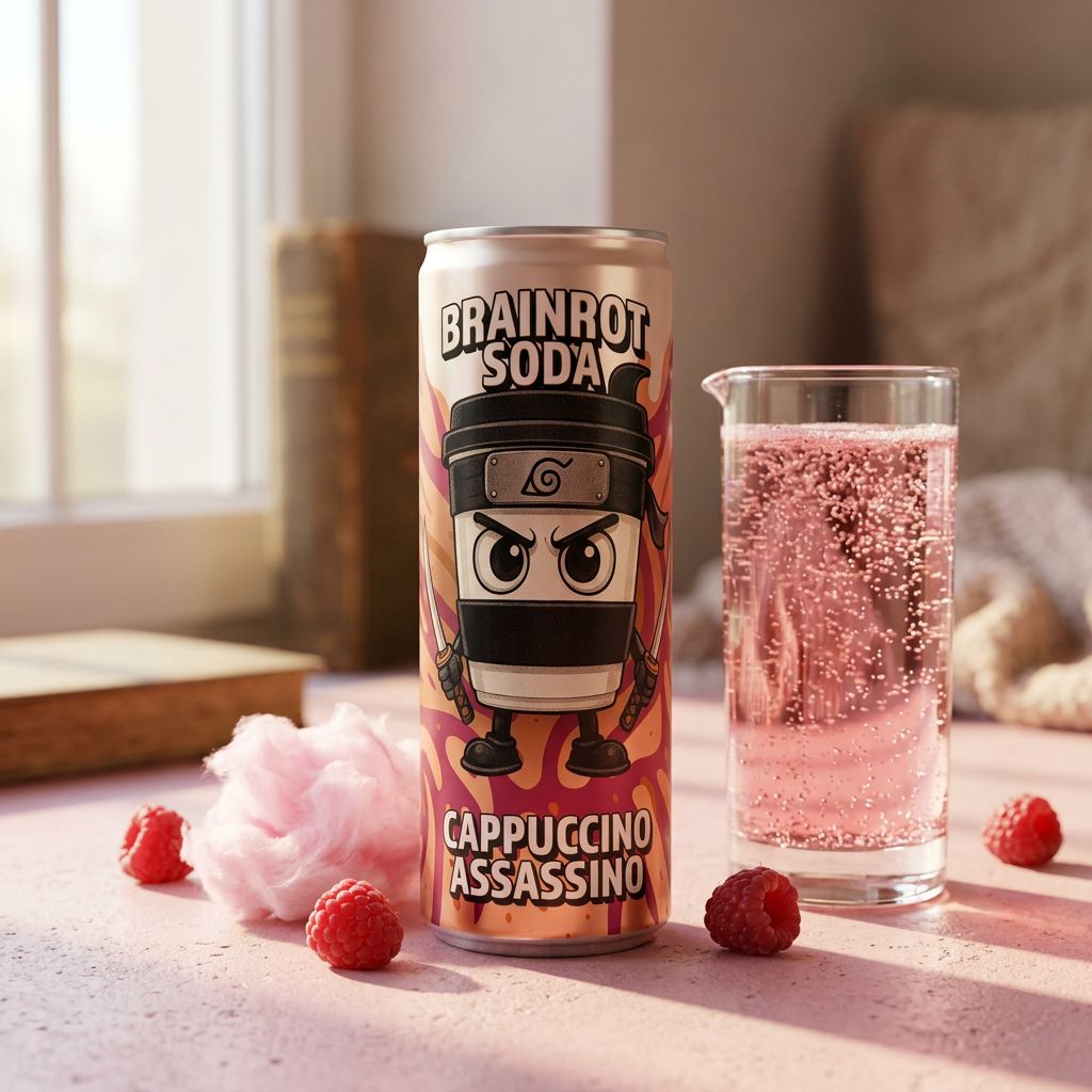 Brainrot Soda Capuchino Asesino