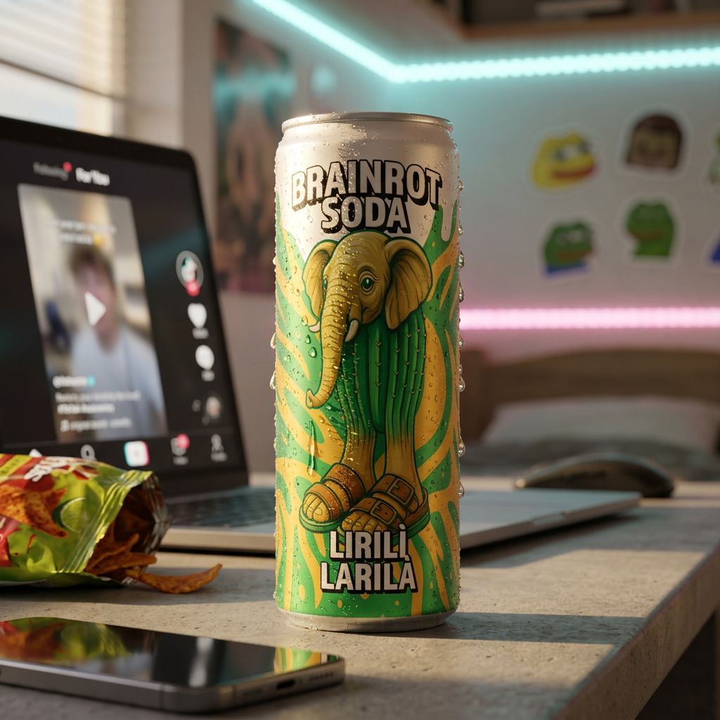 Brainrot Soda Lirili Larila