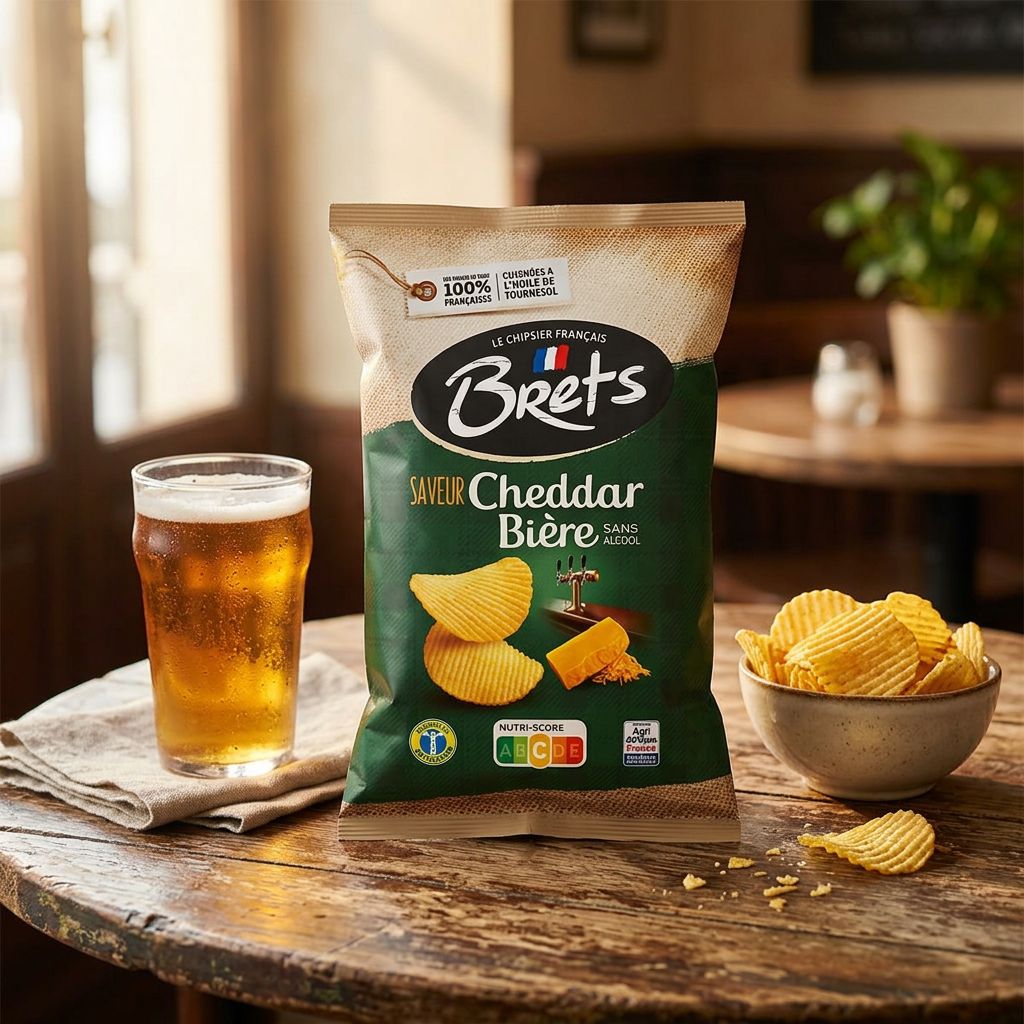 Brets Sabor Cheddar y Cerveza