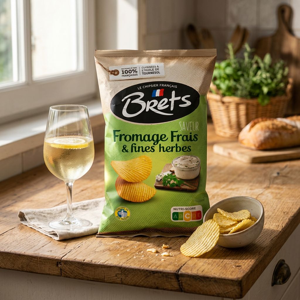 Brets sabor Queso fresco y finas hierbas