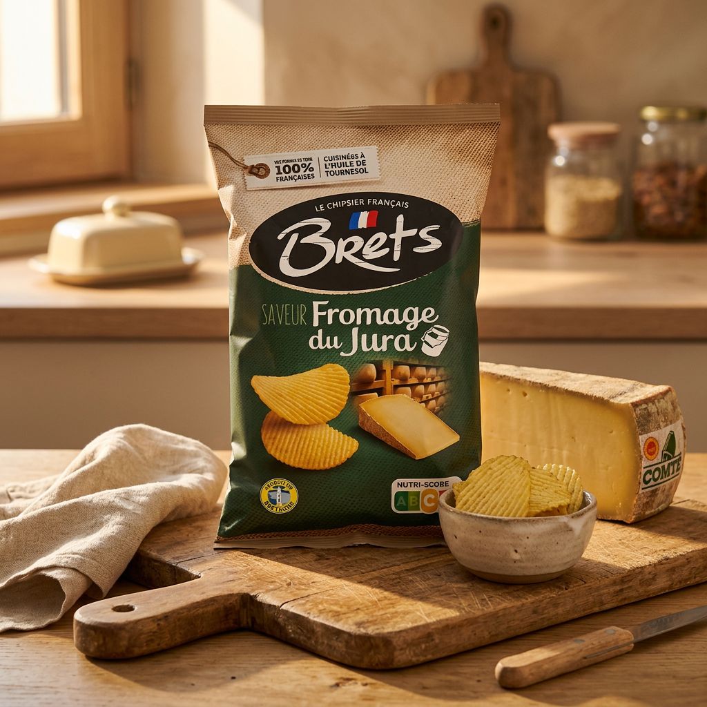 Brets sabor Queso del Jura