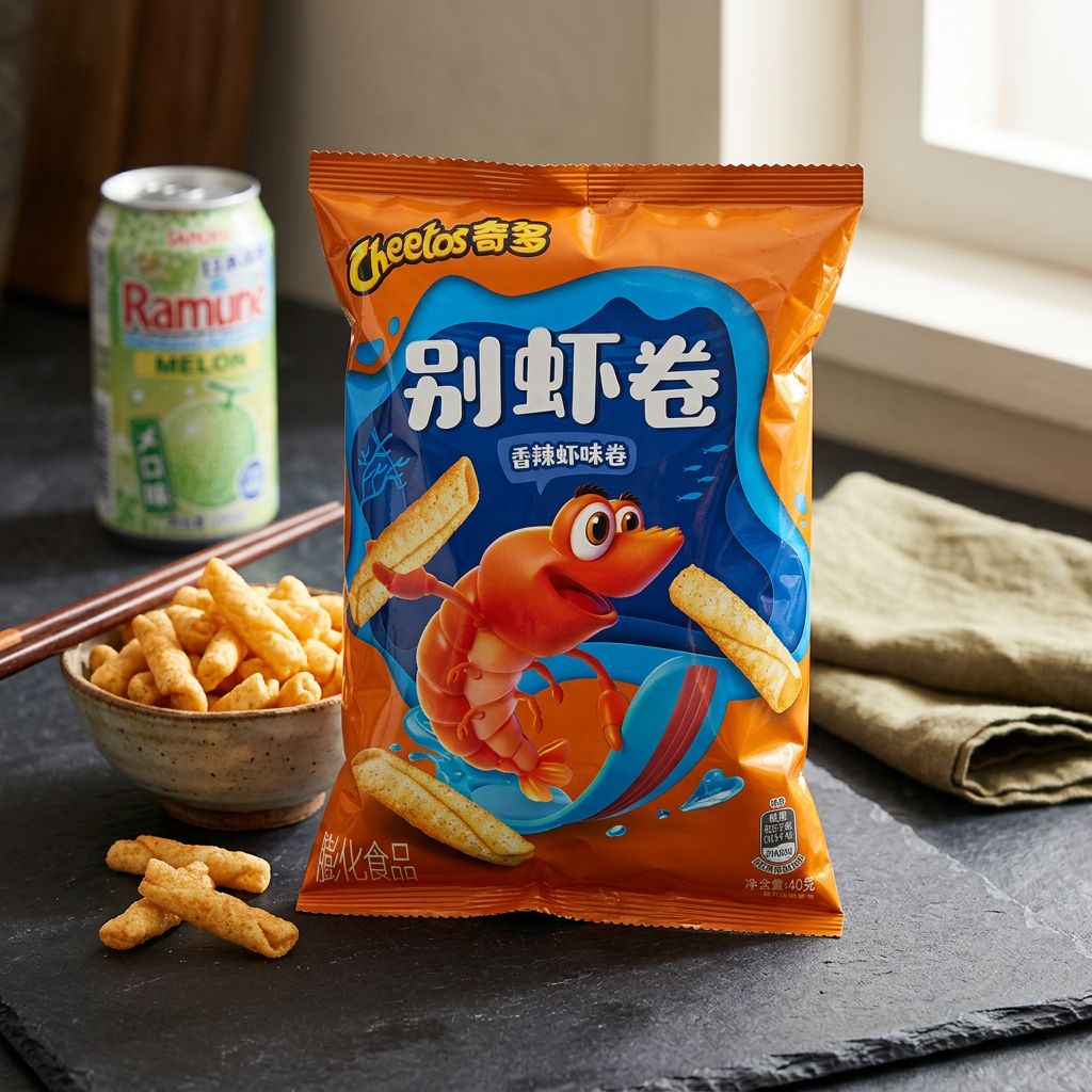 Cheetos Rolls sabor camarón picante
