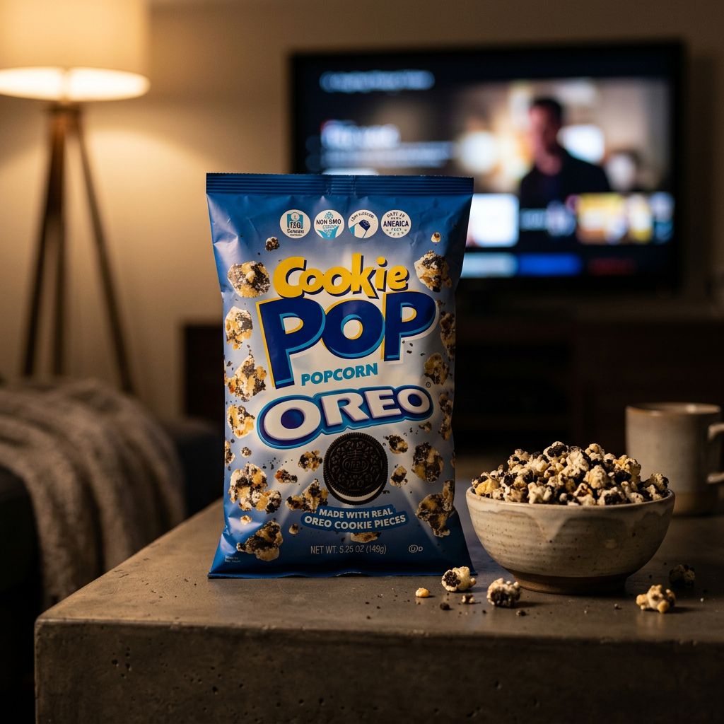 Cookie Pop Popcorn Oreo