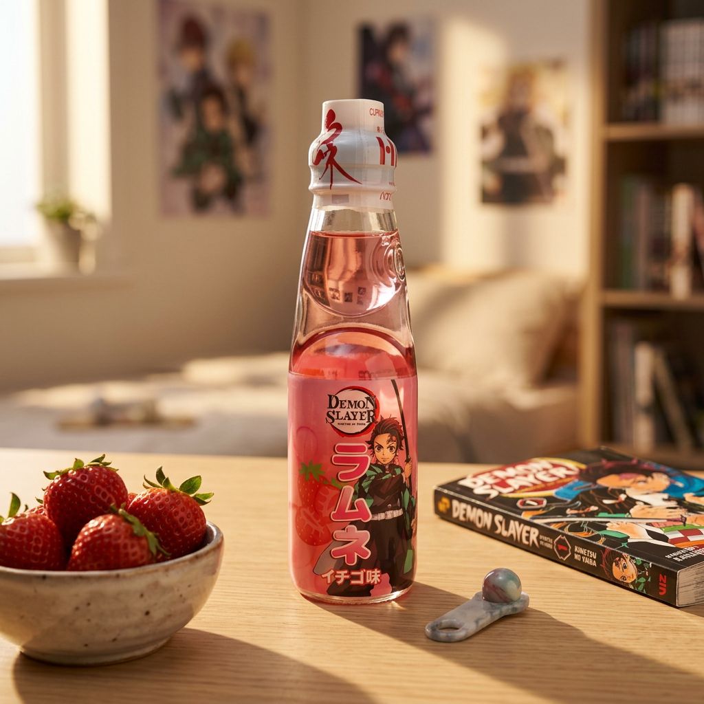 Demon Slayer Ramune Hatakosen Fresa