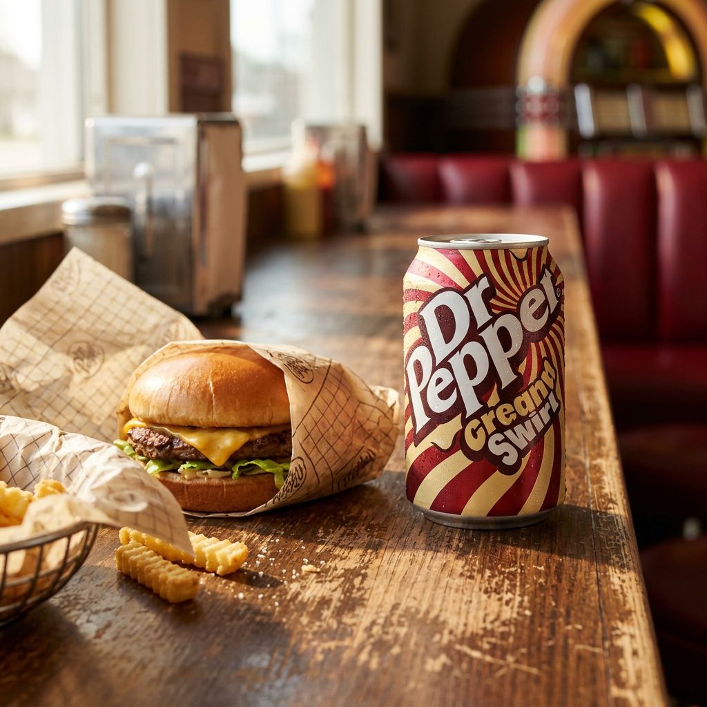 Dr Pepper Crema Remolino