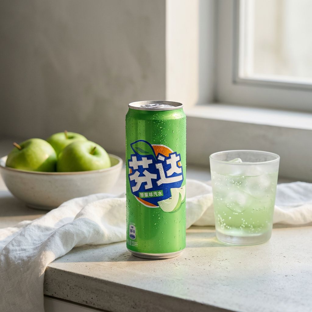 Fanta china manzana