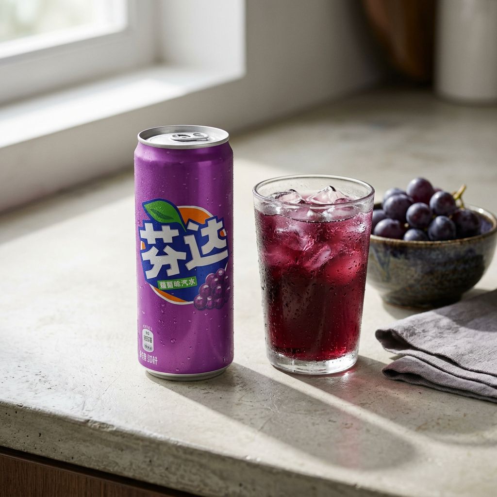 Fanta China Uva
