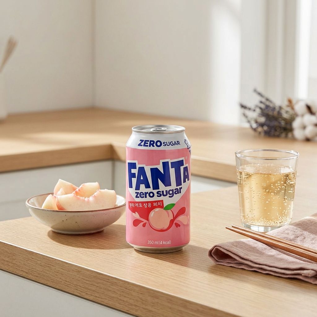 Fanta Korea Zero Azúcar Melocotón