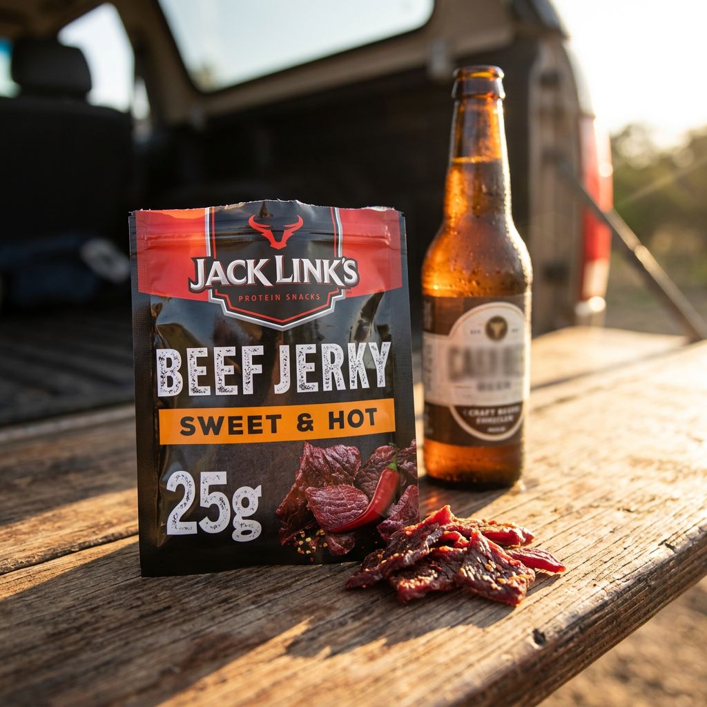 Carne seca de res Jack Link's dulce y picante