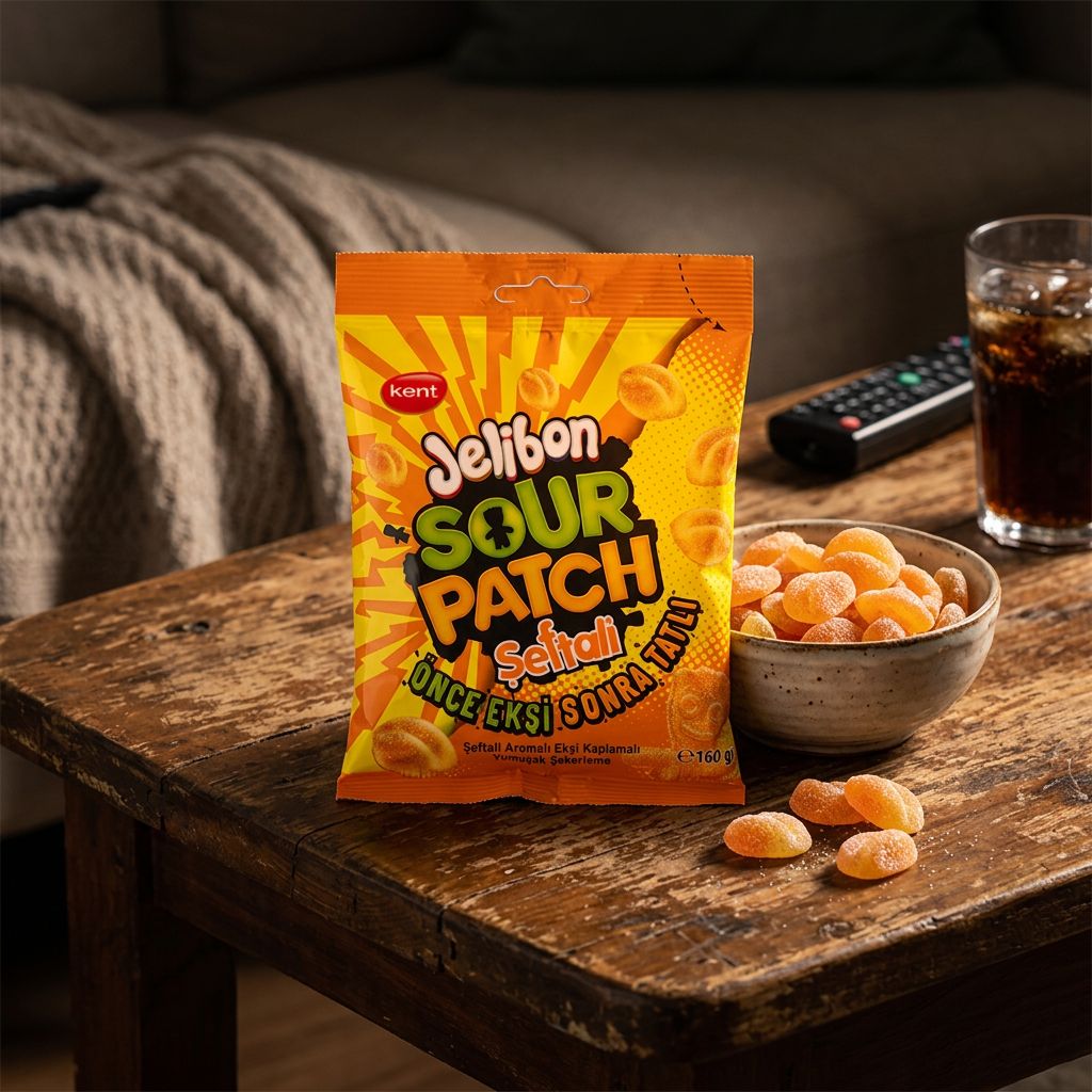 Jelibon Sour Patch Kids Sour Patch Durazno Mediano