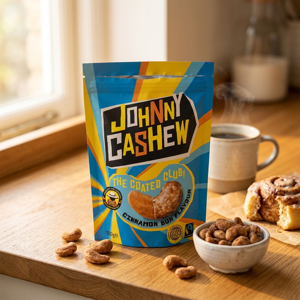 Johnny Cashew Sabor Rollo de Canela