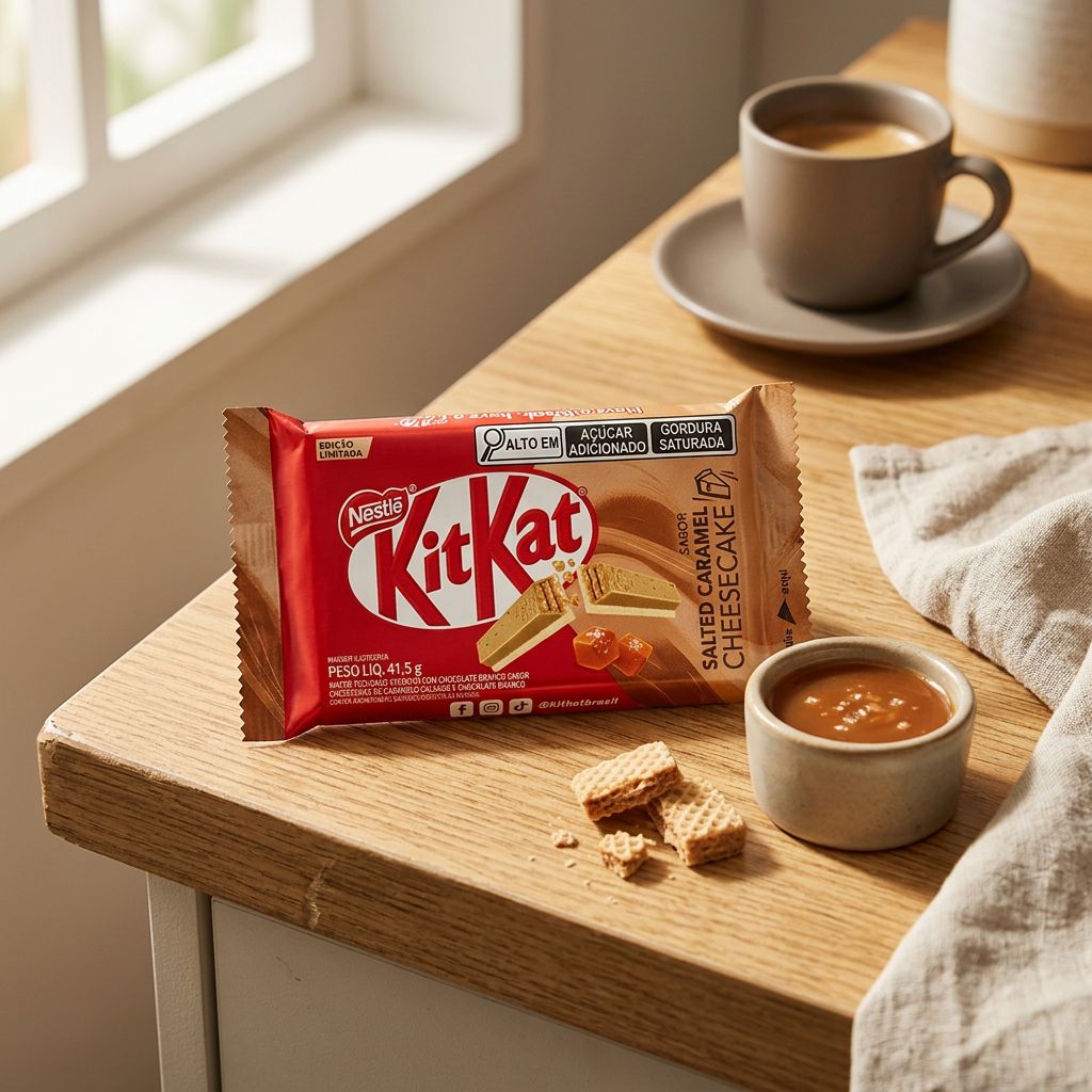 Kit Kat Cheescake de Caramelo Salado