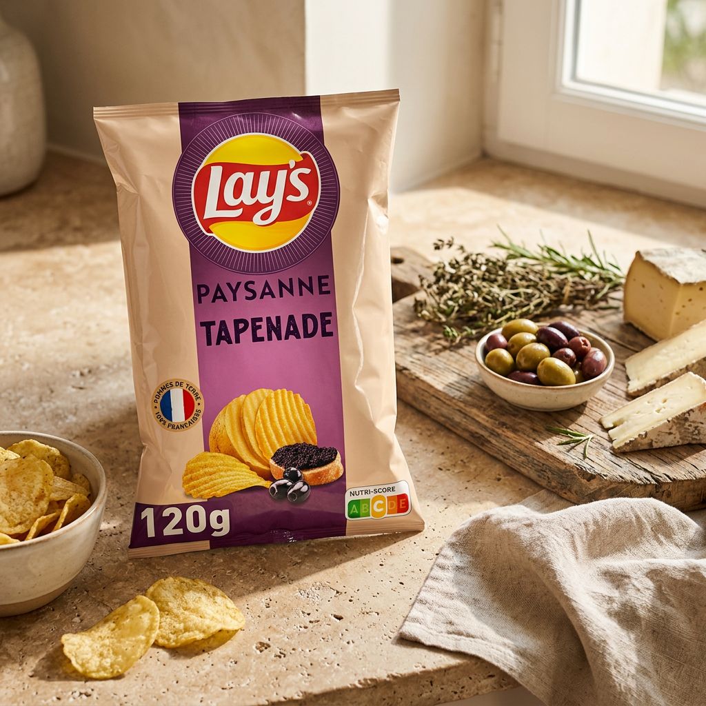 Lay's Campesinas Tapenade de aceitunas verdes