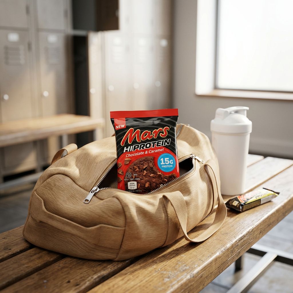 Mars Protein Cookie chocolat caramel 25g protéines, cookie protéiné format biscuit, disponible sur My American Shop