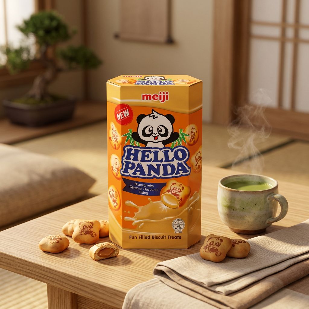 Meiji Hello Panda Caramelo