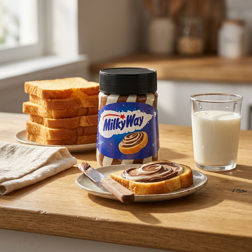 Crema de chocolate Milky Way