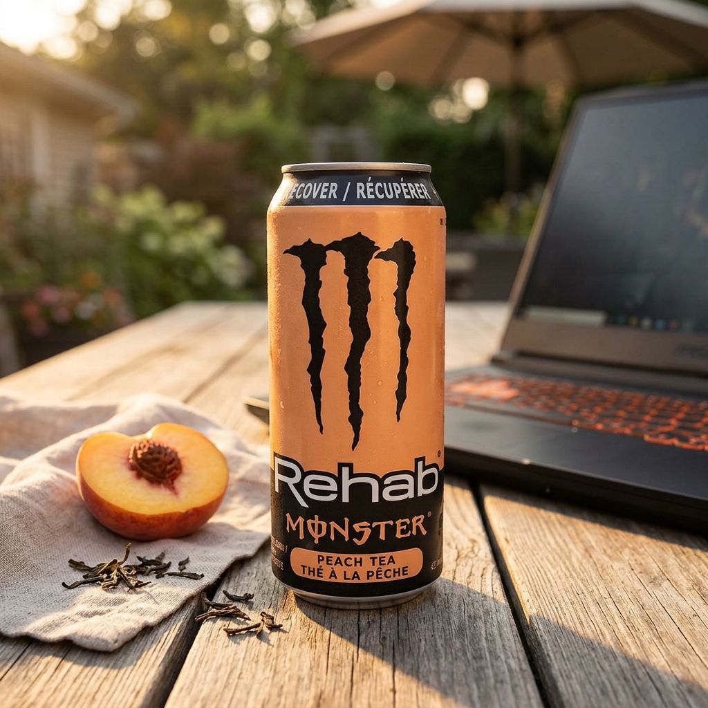 Monster Energy Rehab Té Melocotón